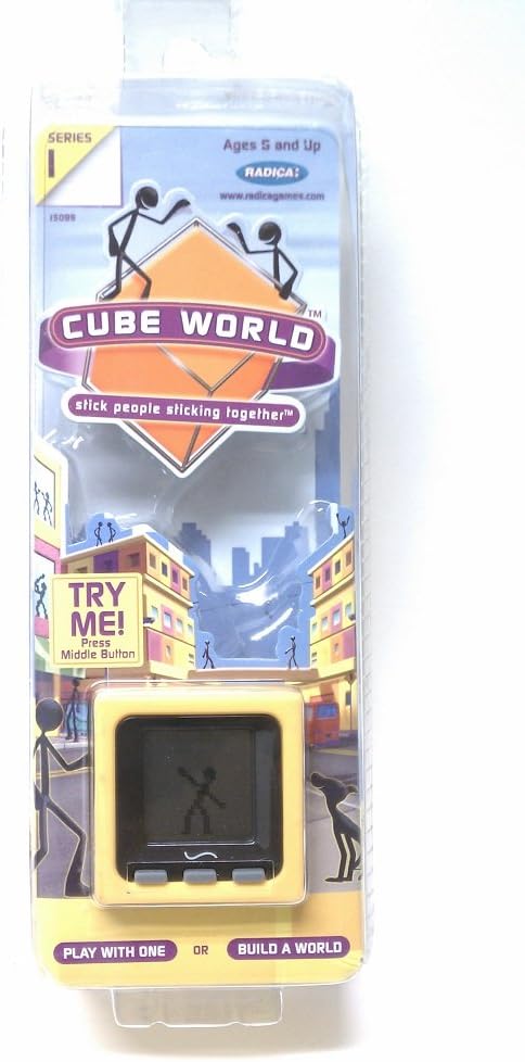 Radica - Cube World Whip (Yellow)