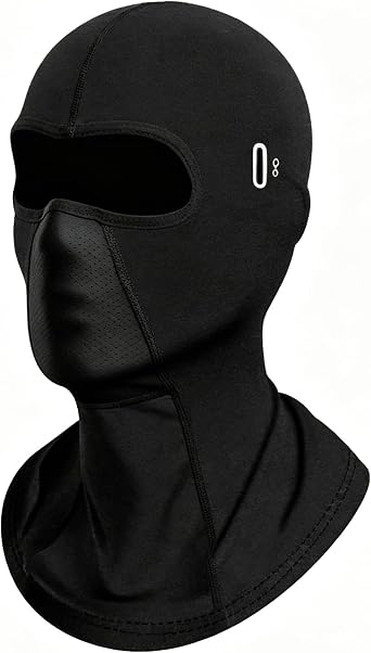 Summer Balaclava Face Mask Unisex, Cooling Breathable Elastic Fit, UV Protector Motorcycle Balaclava Winter with Glasses Hole, Cycling Balaclava Suitable for Outdoor Sports