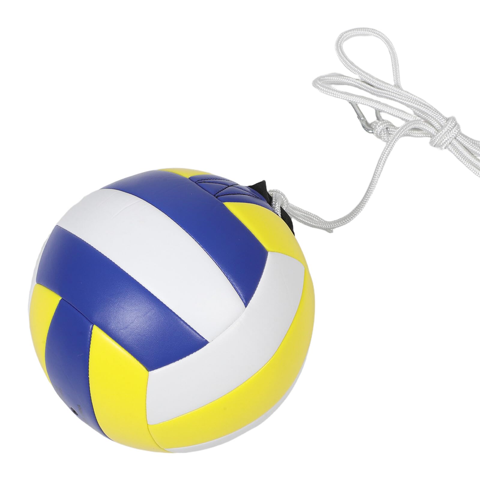 Healvian Entrenador de Remates de Voleibol con Cuerda, Pelota de Práctica Estándar Oficial de Tamaño Regulado, Material para Entrenamiento Silencioso y Seguro, Balón de Voleibol