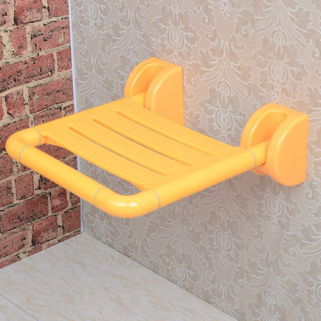 Taburete de baño Plegable de Pared Silla de Ducha de baño Asiento Antideslizante de Seguridad para Inodoro Banco de Ducha de Acero Inoxidable, para Ancianos discapacitados, Mujeres