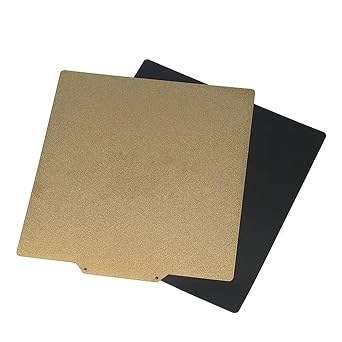 for Ender 6 Double Side Textured PEI Powder Coated Spring Steel Printing Surface +Magnetic Hot Sticker 290x290mm ReliableNo Base,Textured and Smooth