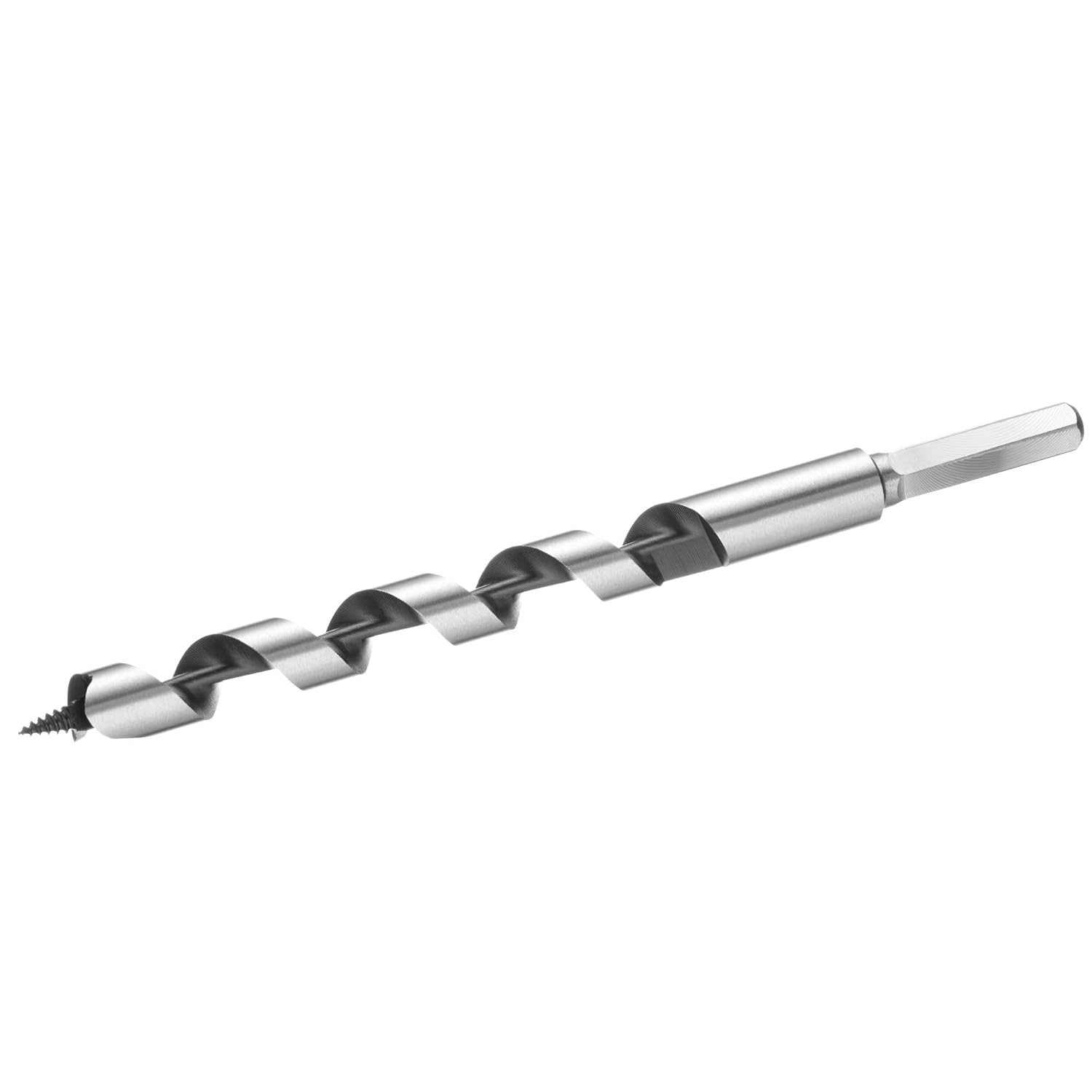 STANLEY STA52105-QZ Broca helicoidal de Acero al carbono para Madera ø 14 x 200mm, Stainless Steel