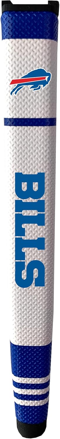 Team Golf NFL Buffalo Bills Golf Putter Grip Team Golf NFL Golf Putter Grip (Multi Colored) with Removable Ball Marker, Durable Wide Grip & Easy to Control