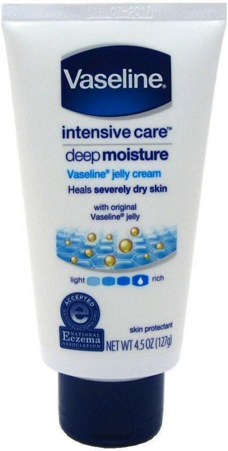 VaselineIntensive Care Petroleum Jelly, Deep Moisture, 4.5 oz