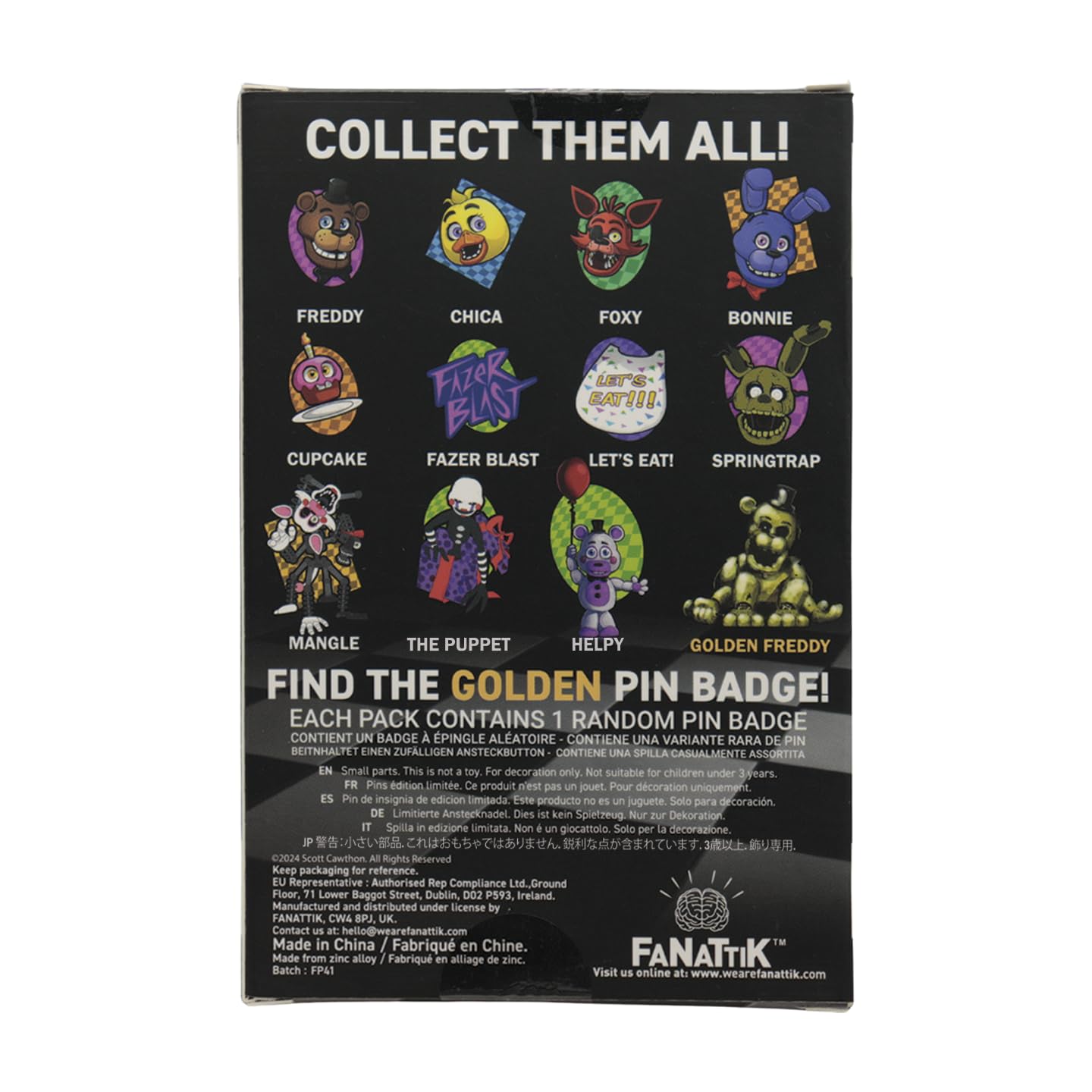 Amazon.co.jp: 【公式ライセンス商品】Five Nights at Freddy's