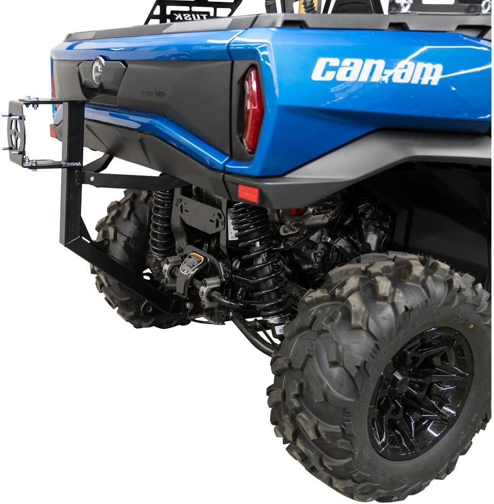 Tusk Hitch Mounted Spare Tire Carrier Compatible with Can-Am Commander/Max 2021-2026