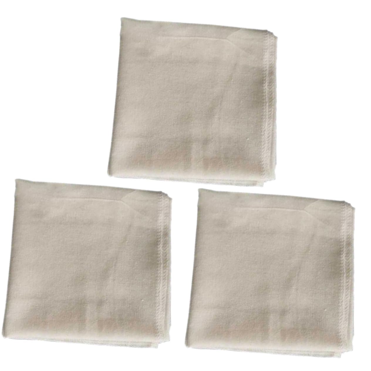 KOMBIUDA 3pcs Unbleached Cheesecloth for Straining Multi-function Kitchen Filter Cloths Reusable Yogurt and Cheese Cloths for Cooking and Food Preparation