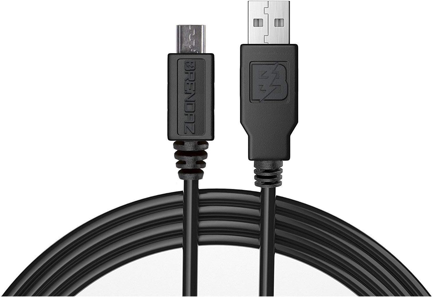 BRENDAZ Compatible Nikon Camera USB Cable for Nikon D7000, D90, D3000, D3100 DSLR Camera, Works as Replacement for UC-E4 USB Cable, Mini USB Cable USB 2.0 Data Transfer & Charger Cable Cord (6-FEET)
