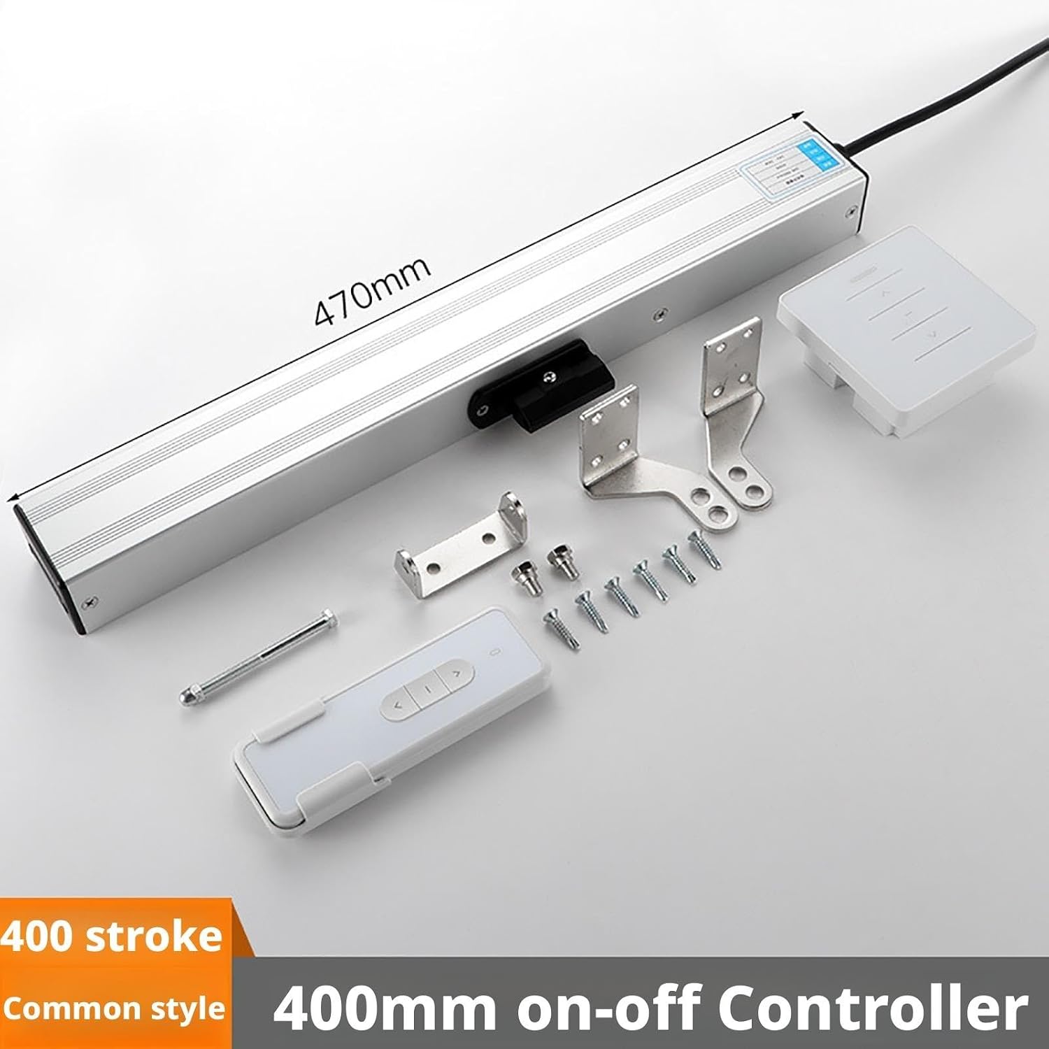 DC24V Smart Automatic Motorized Window Skylight Opener, Chain Electric Window Actuator Motor, Stroke 600mm for Clerestory, Casement Window, Roof Vent(400mm) 3 614IQi2KtQL. AC SL1500