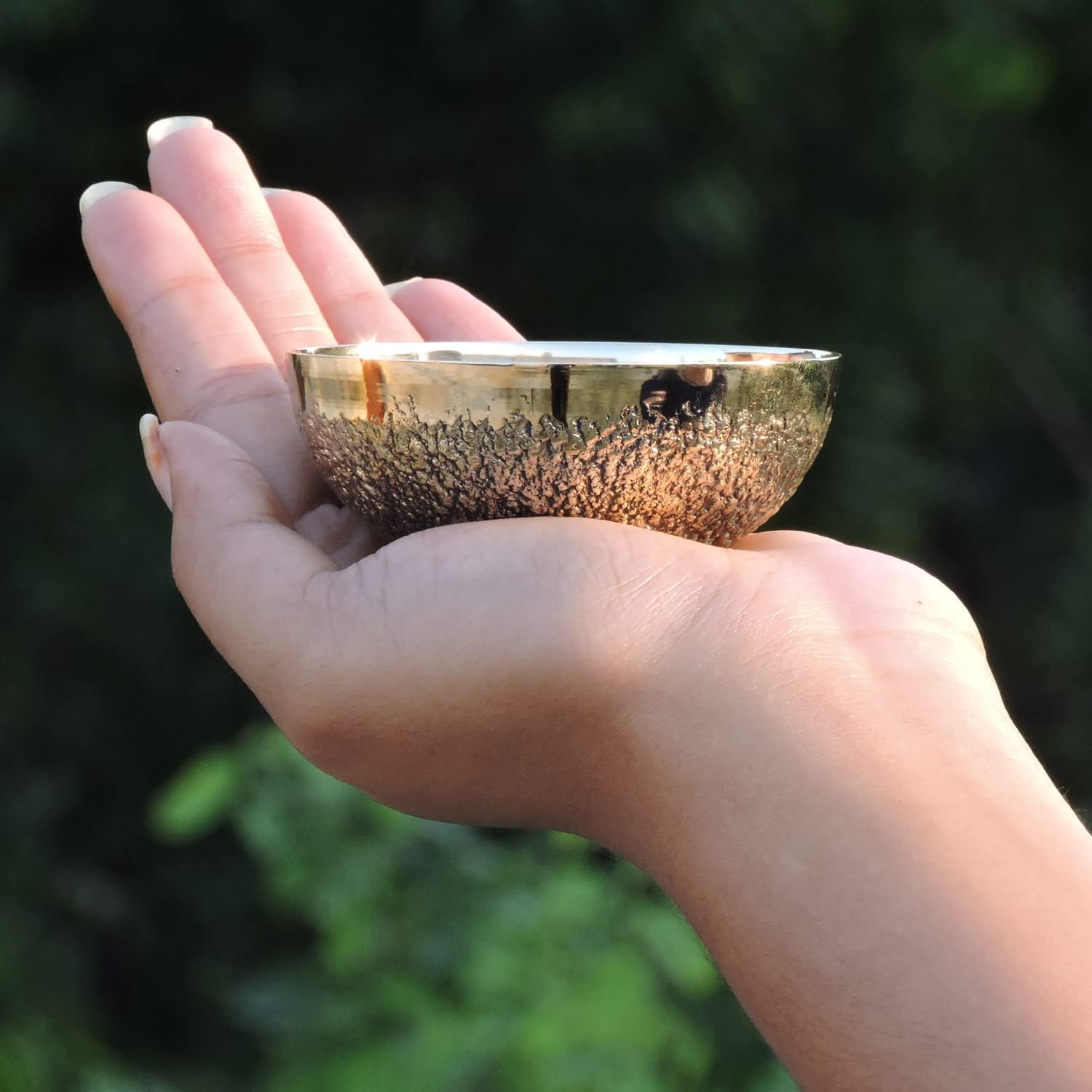 HealthGoodsIn Kansa Vatki Foot Massager Bowl - Traditional Bronze Ayurvedic Foot Massage Tool for Relaxation, Stress Relief & Daily Self-Care - Image 8