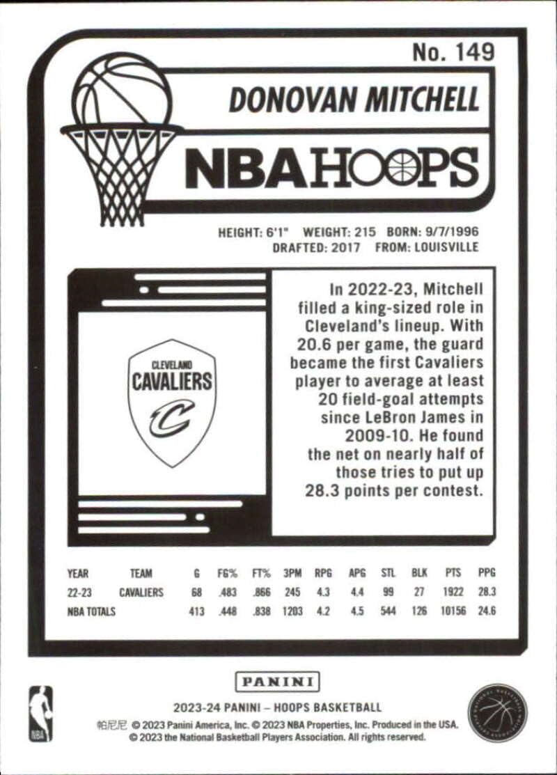 Amazon.com: 2023-24 NBA Hoops Teal Explosion #149 Donovan