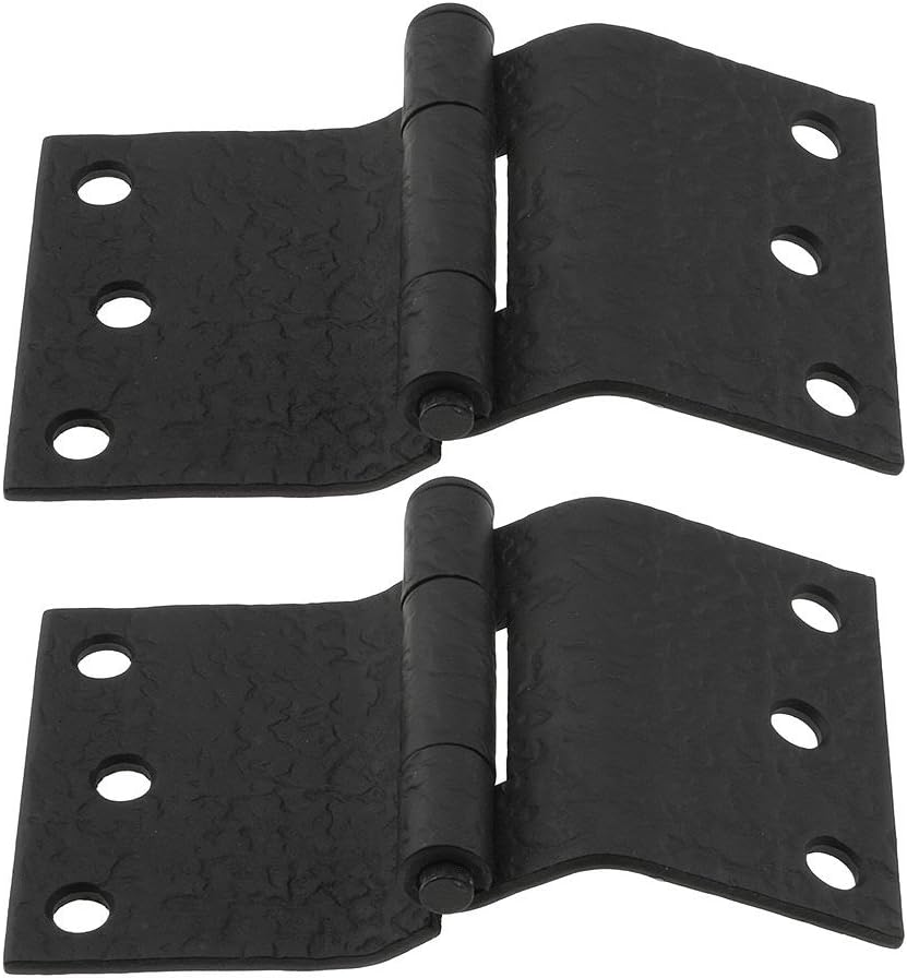 Pair of Iron Offset Mortise Shutter Hinges 5" X 3" Door