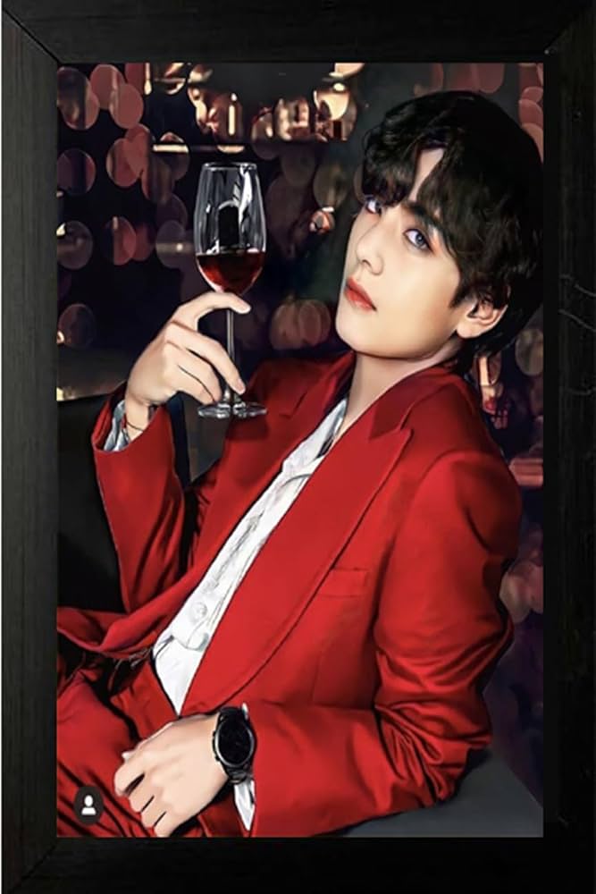 BTS V (Kim Taehyung) Photo Frame For BTS Fans/Room Decor