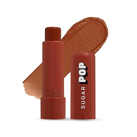 SUGAR POP Nourishing Lip Balm | Castor Oil, Shea Butter & Avocado Oil | Hydrating | 4.5gm- 04 Coffee