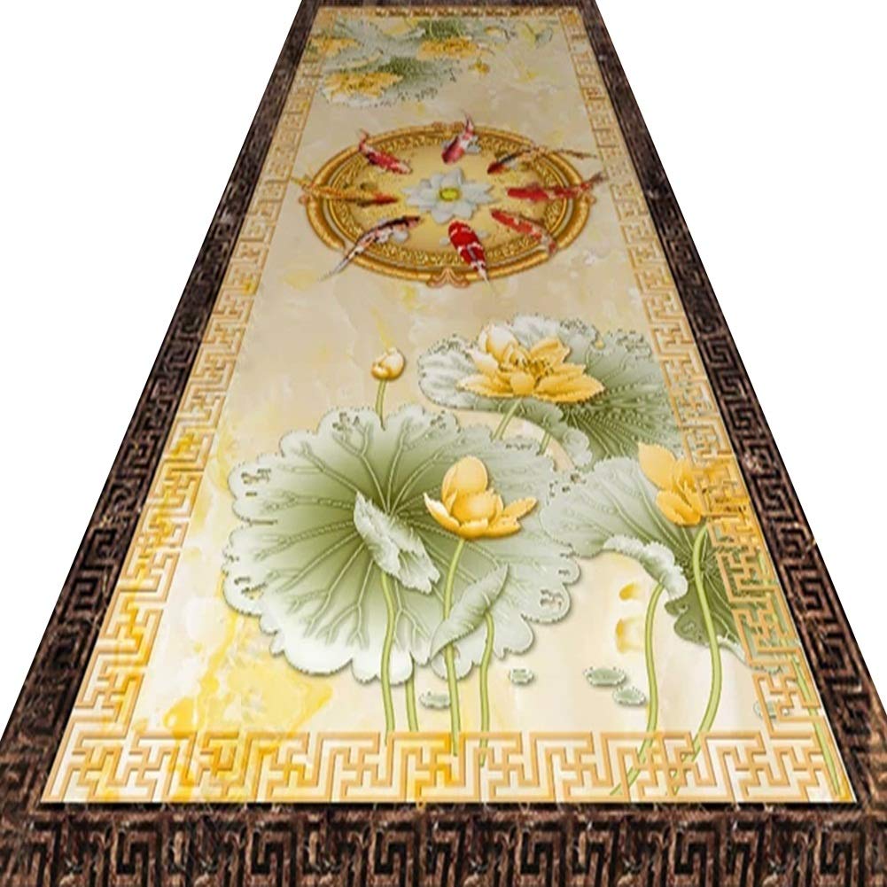 Tapis couloir ZRUYI d'allée stéréoscopique 3D 0.6x4m sur mesure