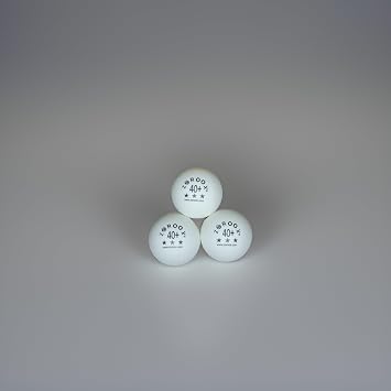 3-Star Table Tennis Balls – Premium 40+ ABS Ping Pong Balls for Training & Competition, High Bounce & Durable, Orange or White, Packs of 9, 18, 36 or 72