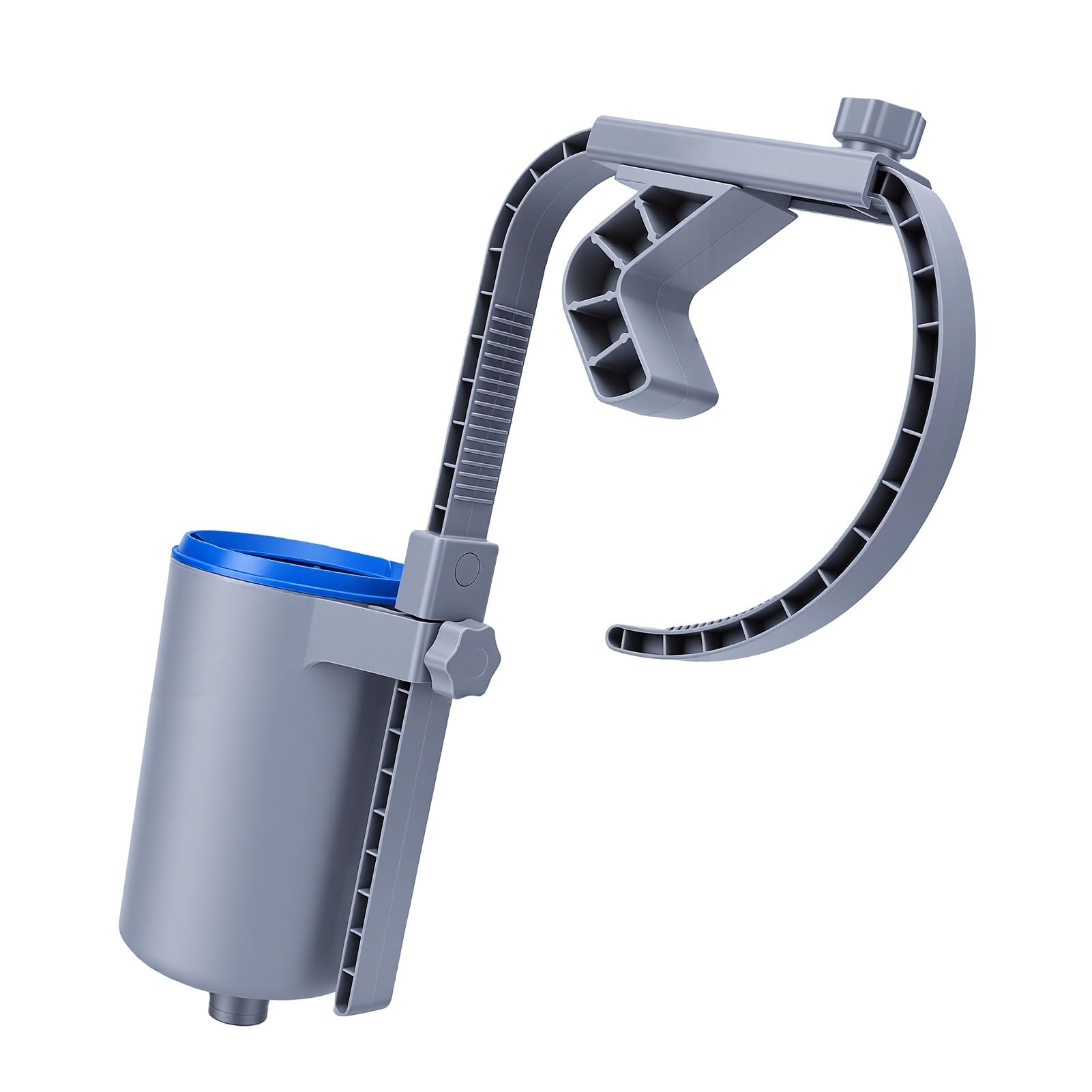 Luocute Skimmer per Piscina Fuori Terra, Skimmer di Superficie Galleggiante Automatico con Montaggio a Parete | per piscine gonfiabili e con struttura in metallo, clip anti-galleggiante, funziona con pompa da 800 GPH