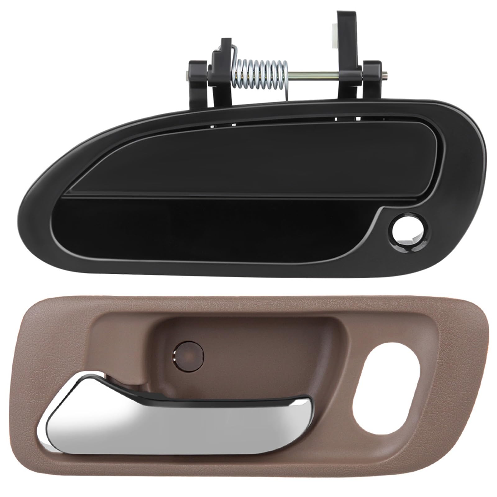 Amazon.com: ECCPP Interior Exterior Door Handle Fit for Honda for