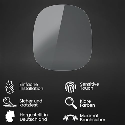 Miniatura 3 de Bruni Protector de pantalla compatible con Fitbit Zip Protector Film, película protectora transparente (2X)