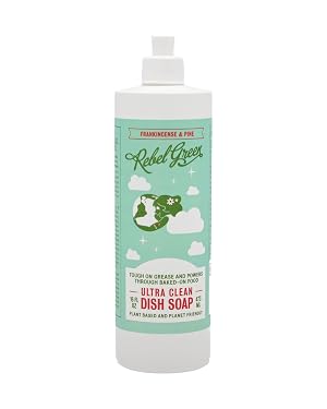 Rebel Green - Super Deluxe Dish Soap Frankincense Pine - 16 fl oz