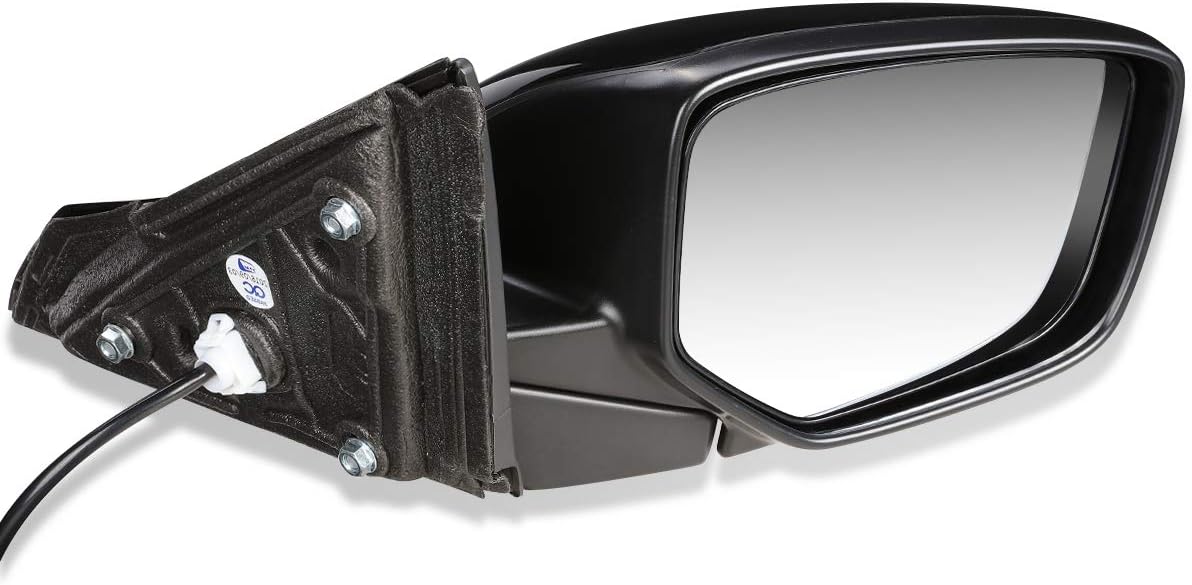 DNA Motoring OEM-MR-HO1321251 Factory Style Powered Heated Right Side Door Mirror