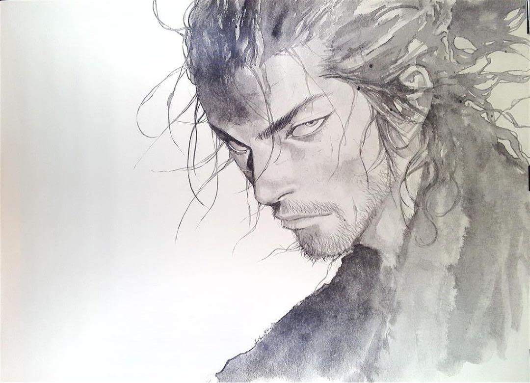 Amazon.co.jp: バガボンド ポスター 井上雄彦 最後のマンガ展 B1サイズ  