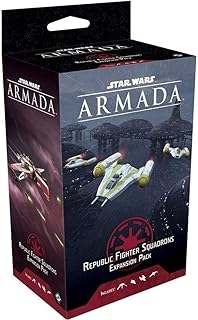 Star Wars Armada Republic Fighter Squadrons EXPANSION PACK | Miniatures Battle Game | Strategy Game for Adults and Teens | Ages 14+ | 2 Players | Avg. Playtime 2 Hours | Made by Fantasy Flight Games