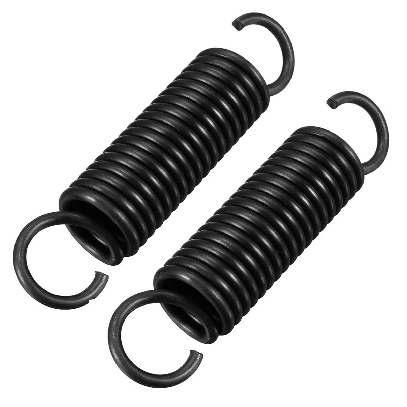 Sourcingmap Extension Spring - Spring Steel Small Dual Hook Tension Spring 2pcs - Image 3