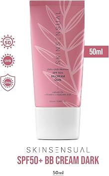 Skin Sensual SPF50+ PA++++ Kapatıcı BB Krem Dark 50 ml | Leke Karşıtı, Aydınlık Cilt Görünümü | UVA+UVB Koruma | Geniş Spektrum Koruma