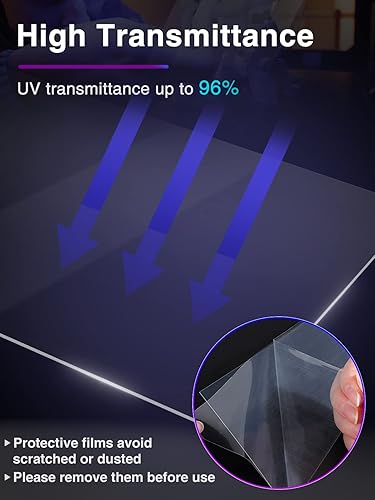 Miniatura 3 de 10 películas FEP de 10.236 x 7.874 x 0.006 in de liberación FEP para Anycubic Photon Mono X, Photon Mono X 6K, Photon Mono X2, Photon M3 Plus,