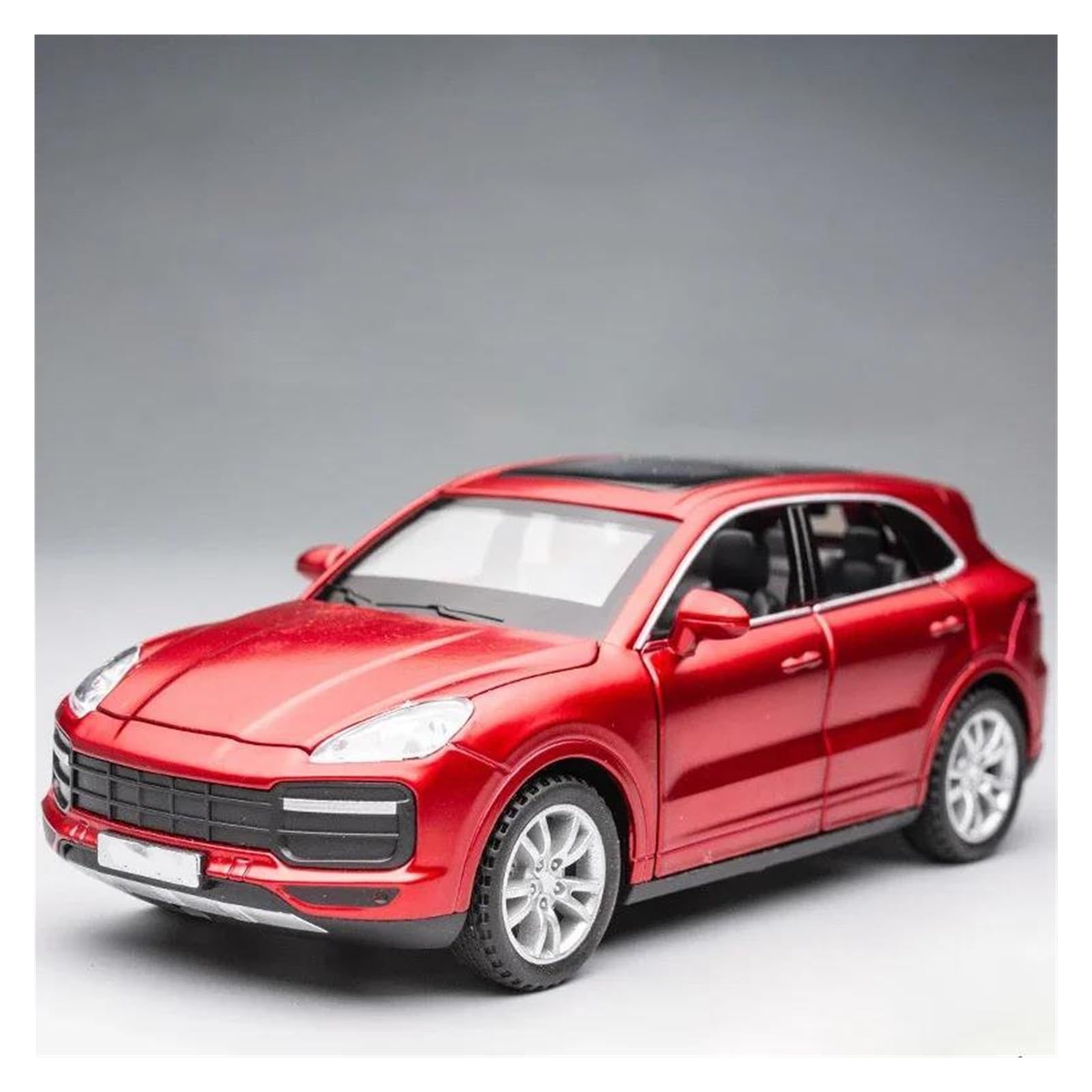 BANKOTO Diecast Car 1:32 For Cayenne Alloy Car Model Diecasts Metal Vehicles Collectible(Red)