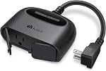 Kasa Smart Plug Power Strip by TP-Link (KP303) - Surge Protector with 3 Smart Outlets and 2 USB Ports, Works with Alexa Echo and Google Home, 2.4 Ghz Wifi Required, No Hub Required