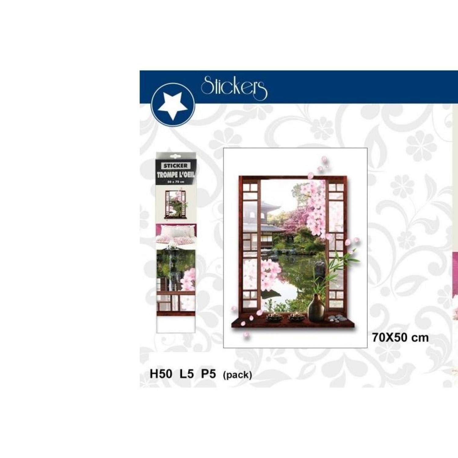 Stickers trompe l'oeil - Japon