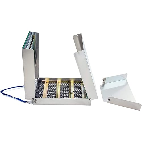 ASR Outdoor 50" Gold Sluice Box Folding Aluminum Prospecting Equipment