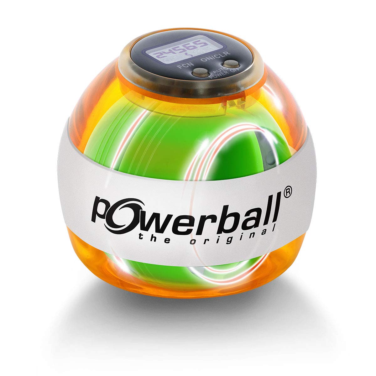 Kernpower Powerball the original® Max avec compte-tours numérique et 6 LED Rouge