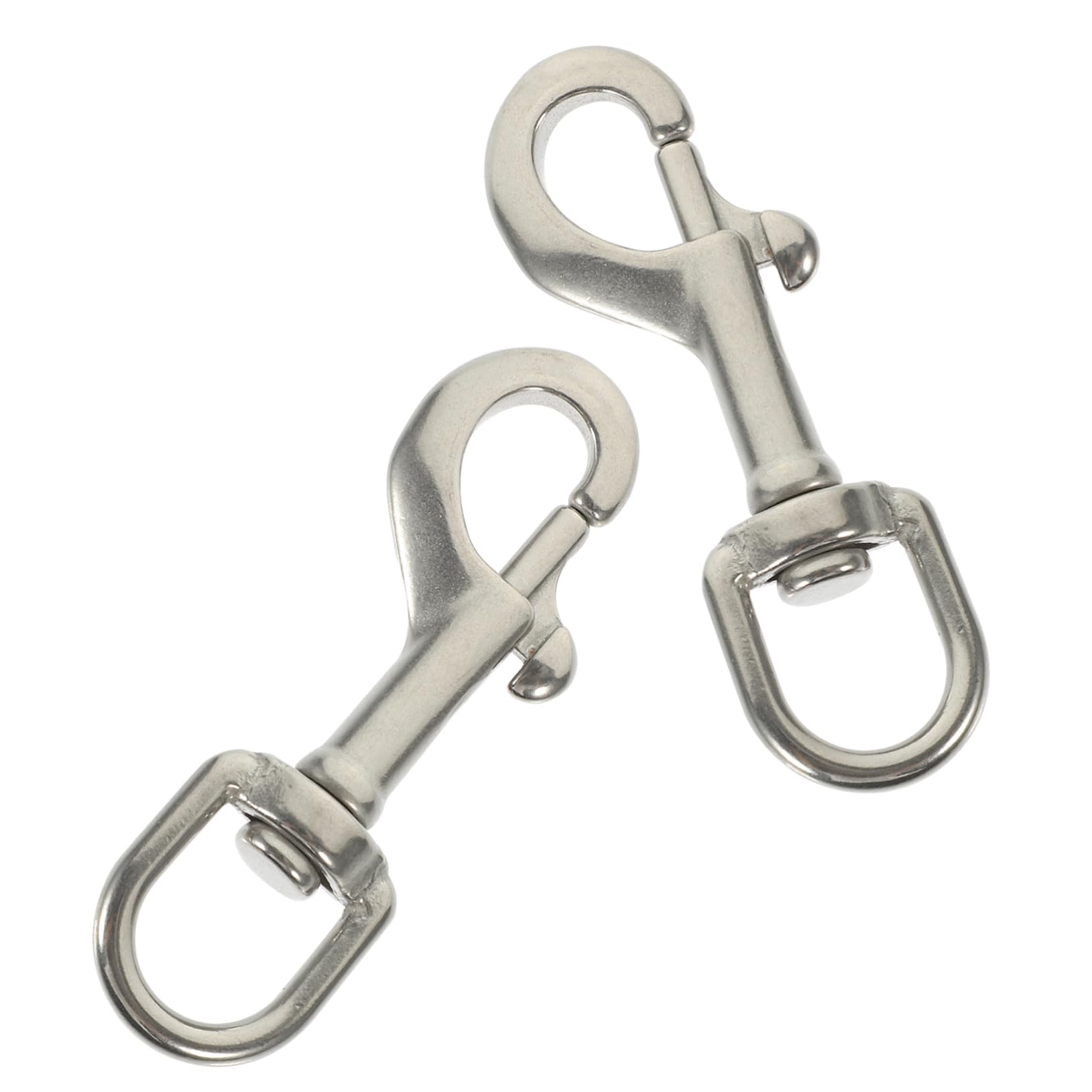 CIYODO Heavy Duty Diving Hook Stainless Steel Swivel Hook Corrosion-Proof for Carabiner