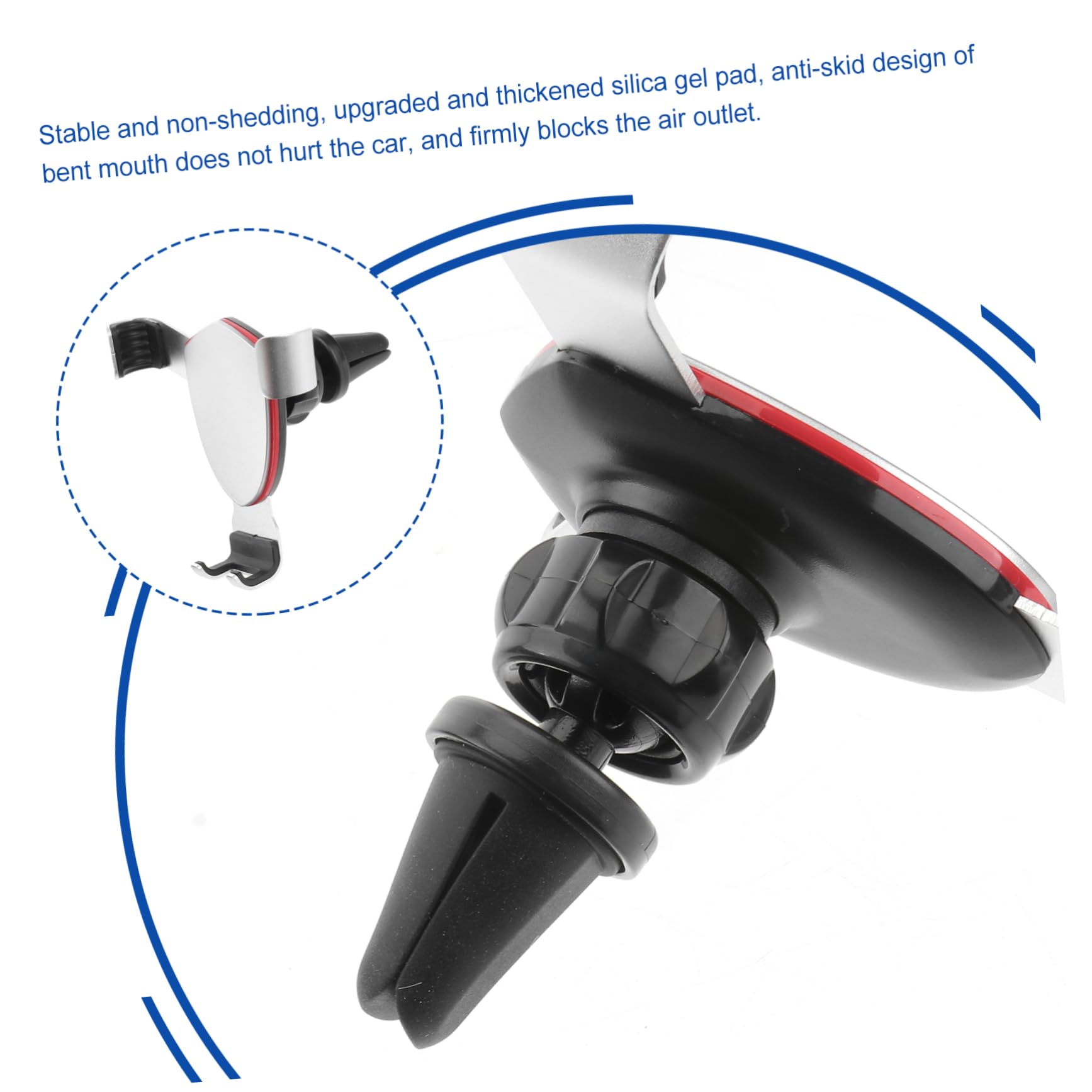 BESTonZON 3pezzi Per Smartphone Auto Portacellulare Per Bocchette Aerazione Design