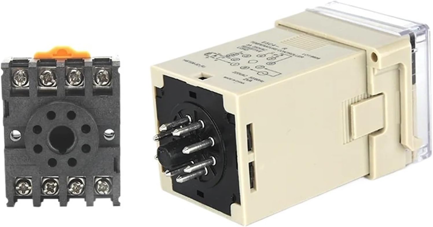 E5C4/E5C2 Digital Display Pointer knob Temperature Controller 0-399/0-999 Celsius K Type/PT100 Type Thermostat with Socket 220V(E5C4 PT100 399)