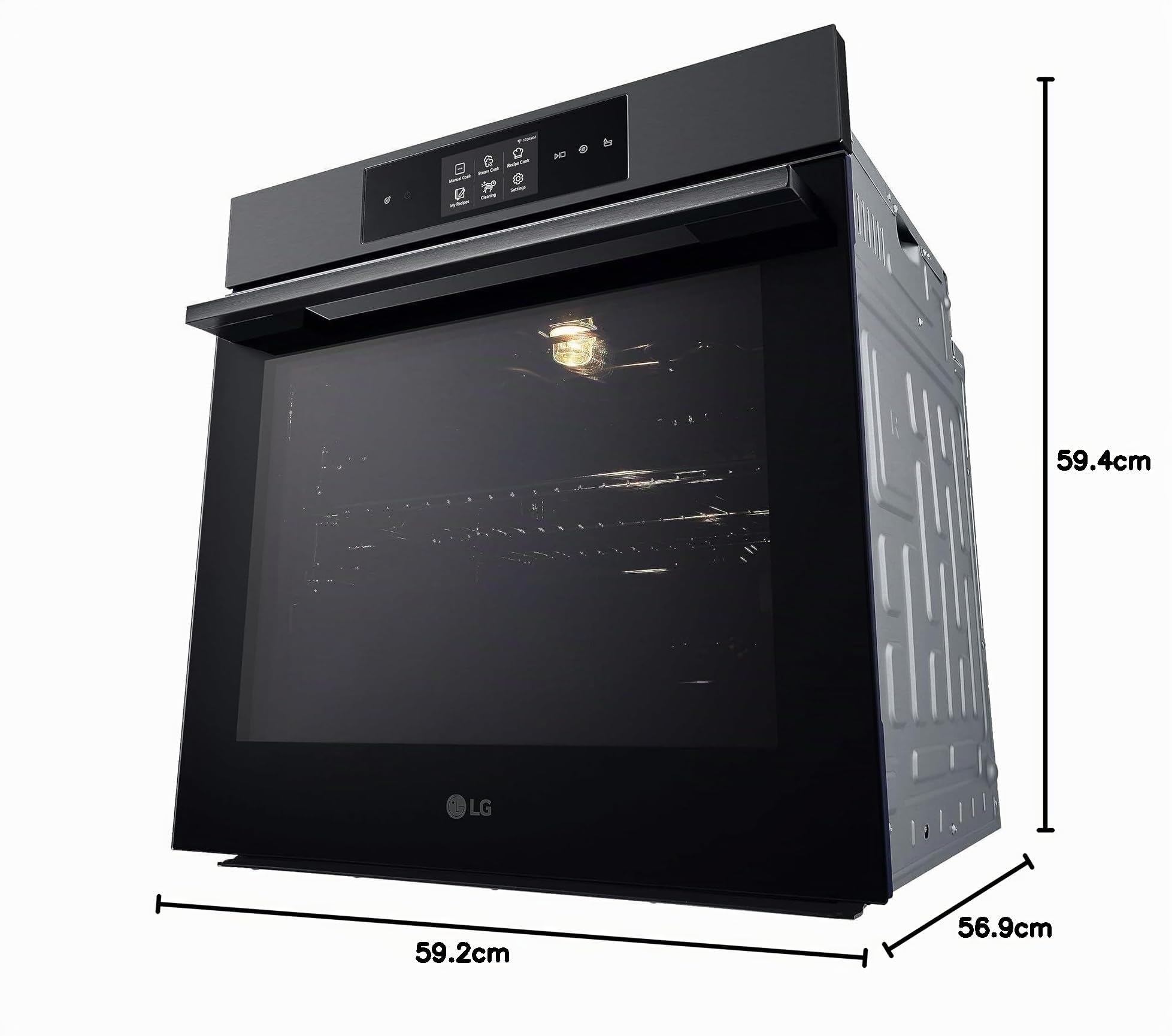 Horno LG WSED7665B Instaview con EasyClean Vapor Clase A++ Multifunción