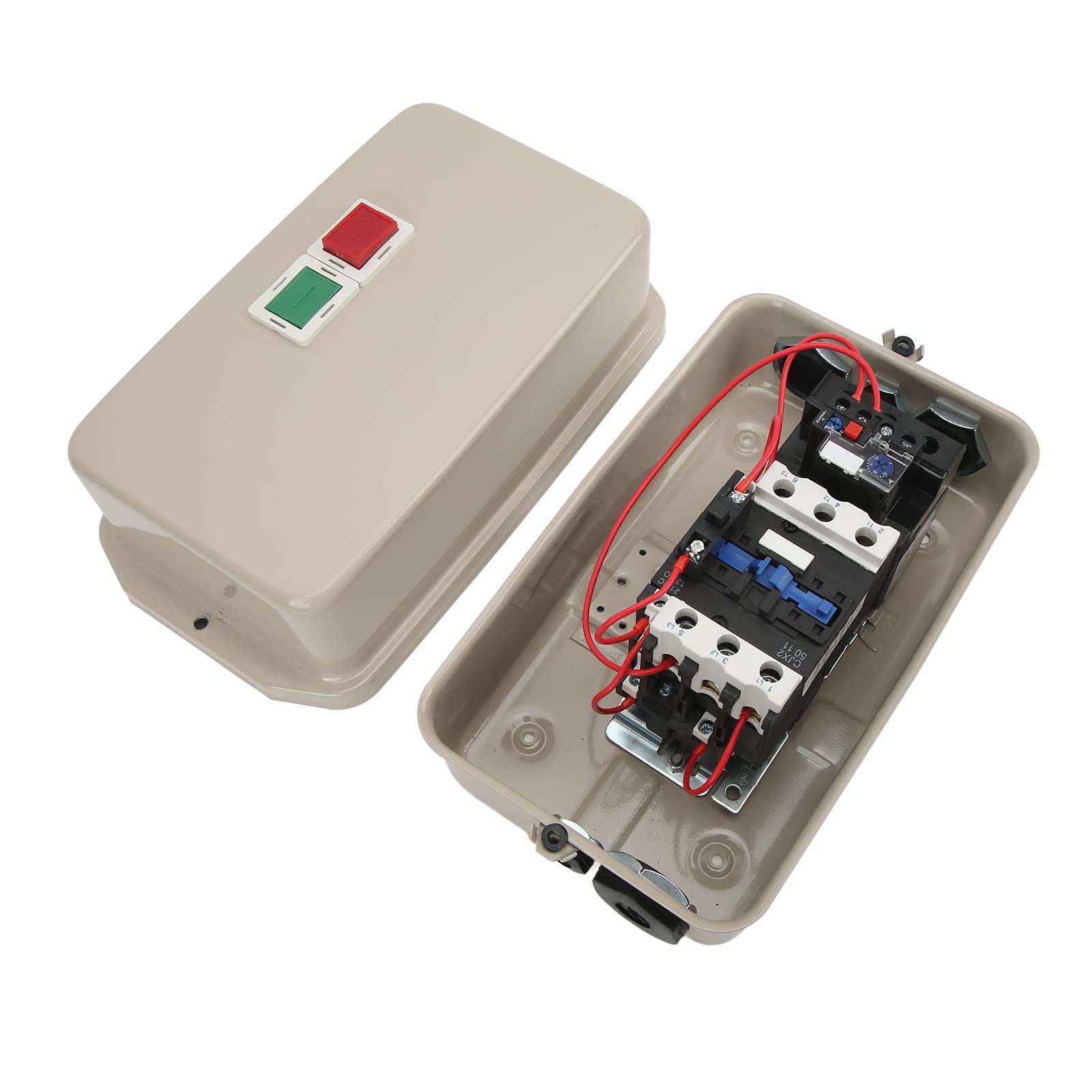Controlador de interruptor de control de arranque del motor magnético 1 Fase 220/230V 37-50A Arinete del motor estable para aplicaciones de agua del compresor de aire