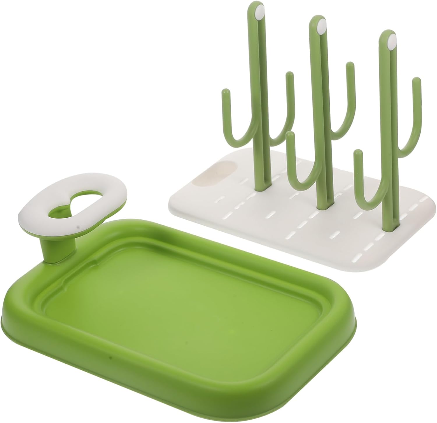Portable Bottle Drying Rack Multi Functional Drainage Stand for Mugs Cups and Bottles Capacity Easy to Clean Detachable Design
