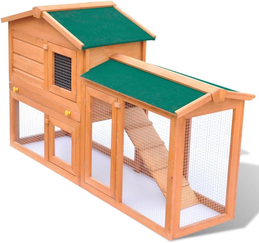 conigliere all'aperto