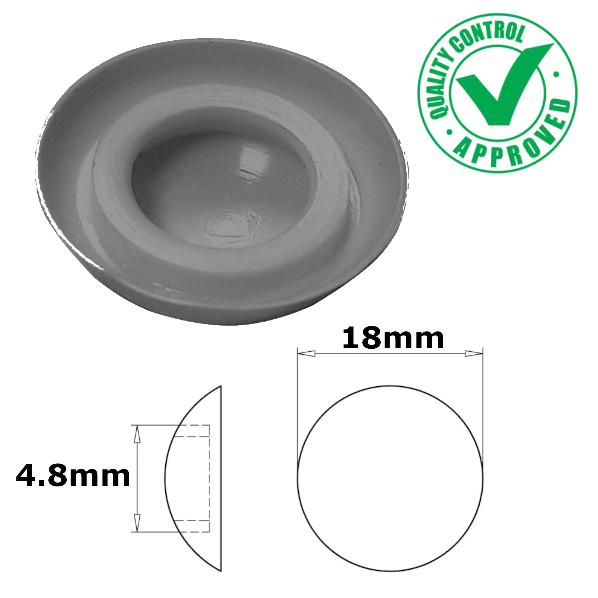 Image secondaire de Cache Vis Étanche en Lot de 10 - Protection pour Vis Cylindriques 18mm