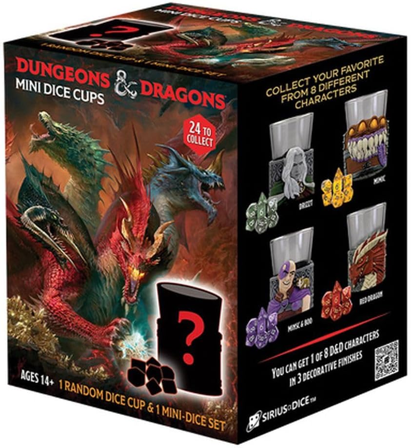 Sirius Dice PDQ D and D Mini Dice Cups