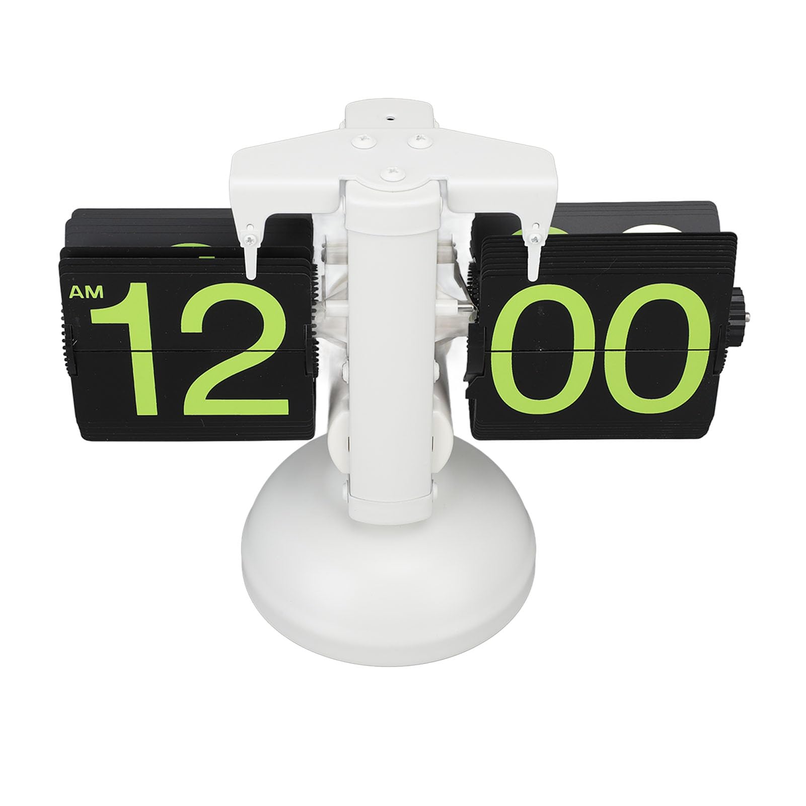 Retro Flip Down Clock, 12 Hour, 304 Stainless Steel, Battery