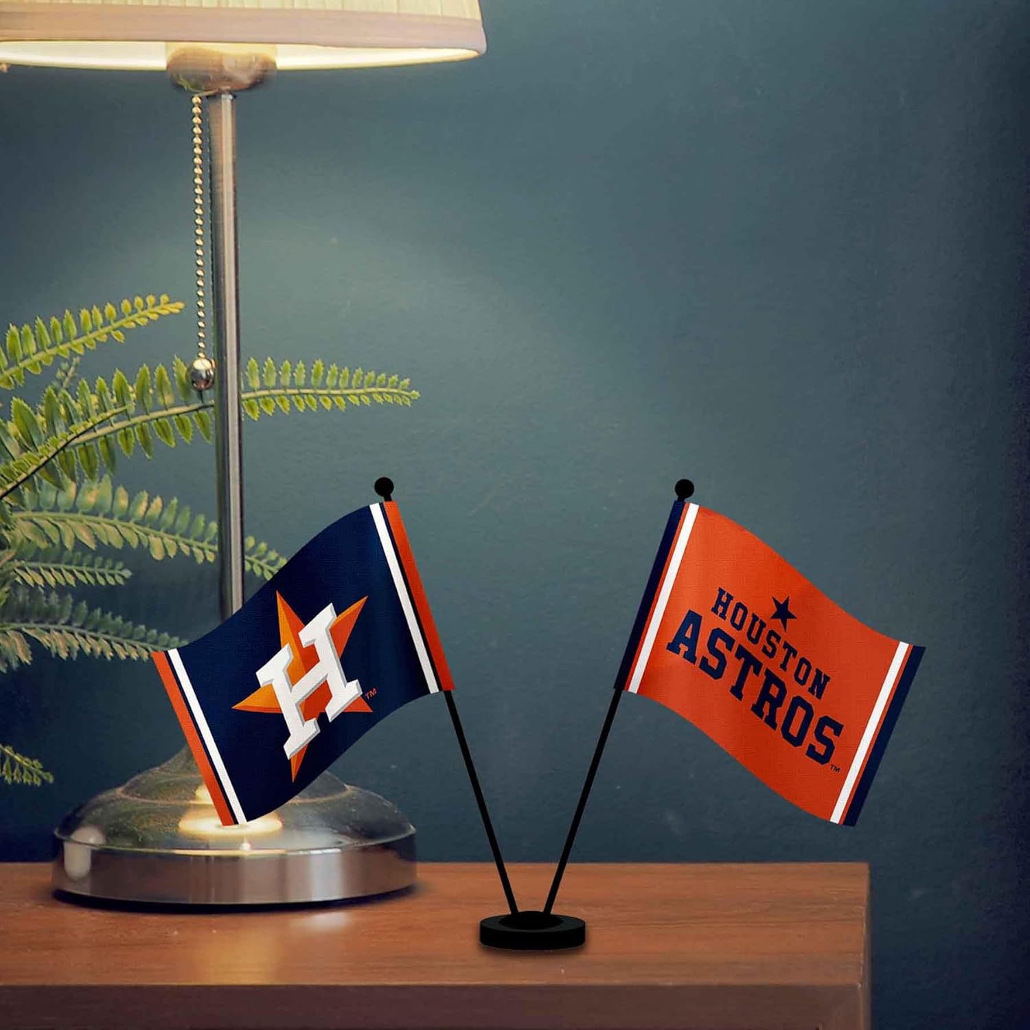 WinCraft Houston Astros Desk and Table Top Flags - Image 4