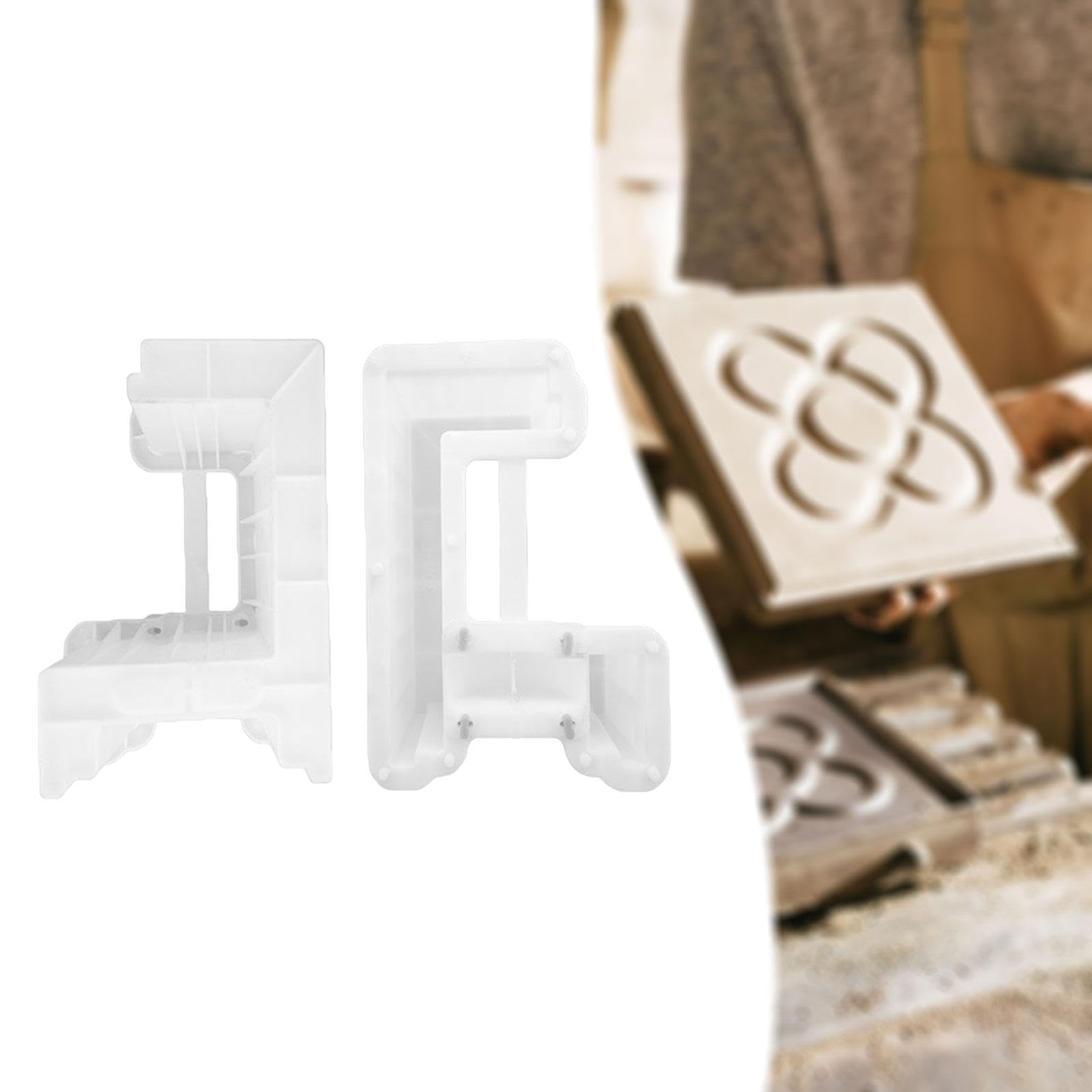 Generic 2 Pezzi Modello Blocchi Pozzo Cemento Mattoni Riutilizzabile in PP per Percorsi E Piante Adatto a Terrazza Parco Cortile Casa Giardino, Style E