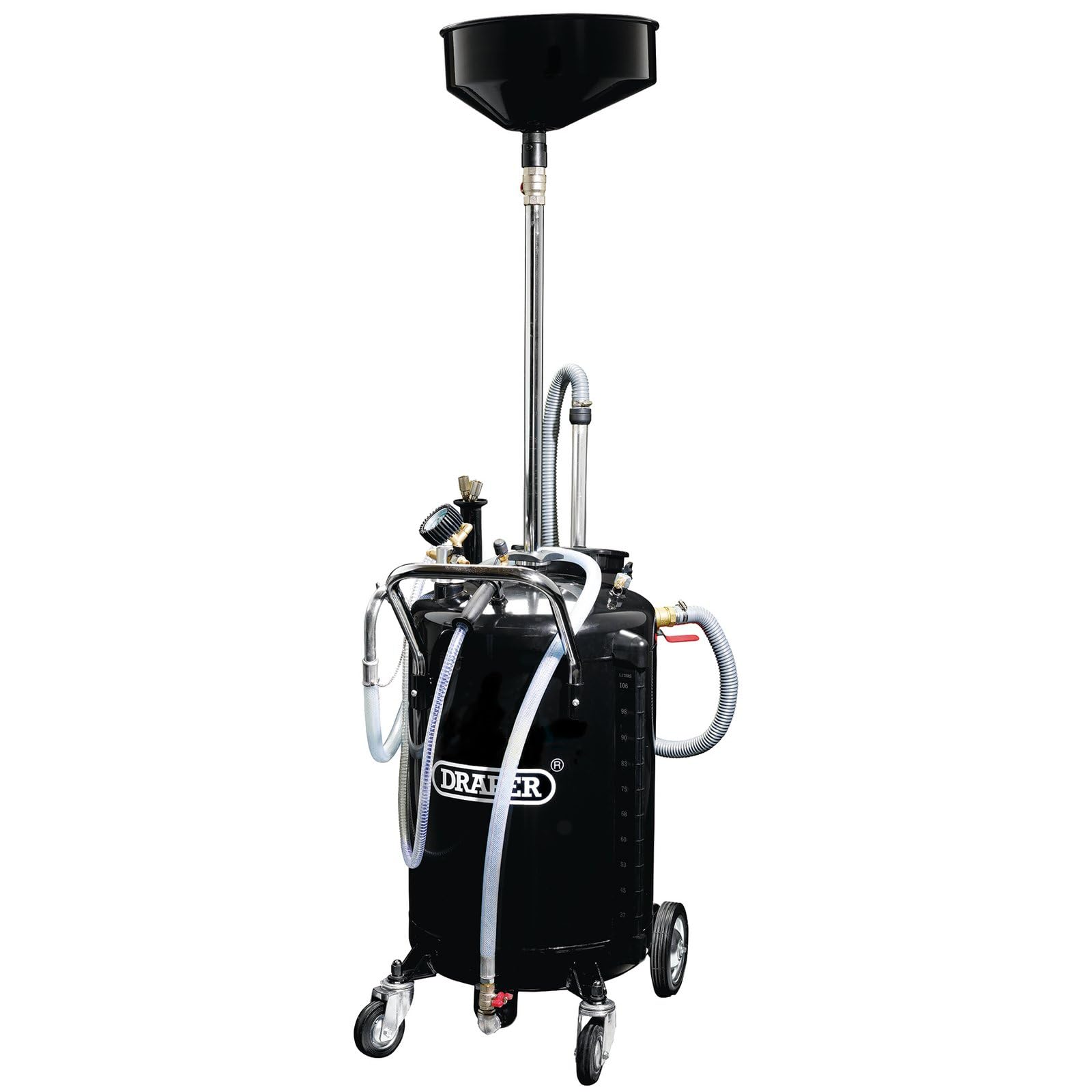 Draper 13597 Suction Oil Drainer and Vacuum, 110L