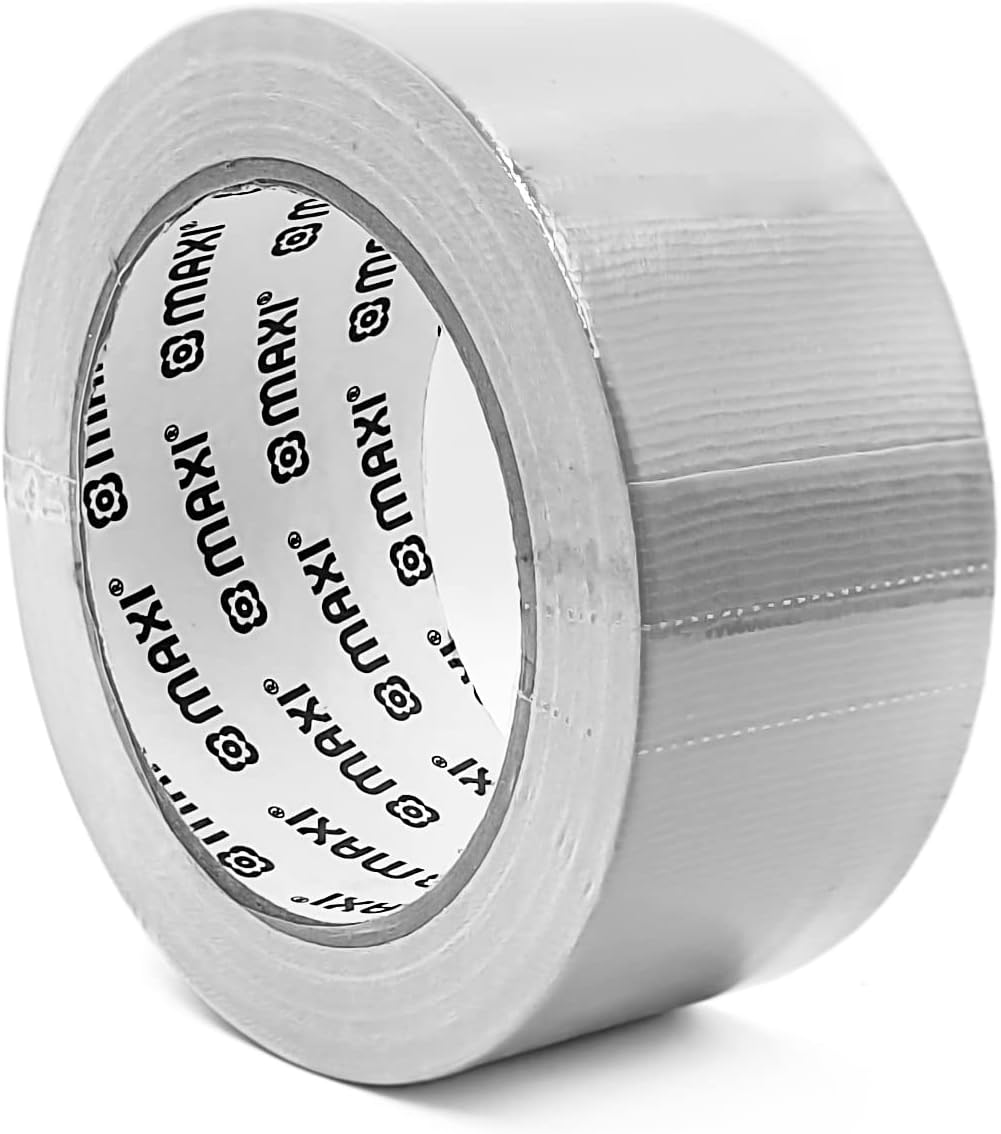 Maxi waterproof duct tape, silver, 48mm x 24.6 M, mx-dt48s-25y, Large