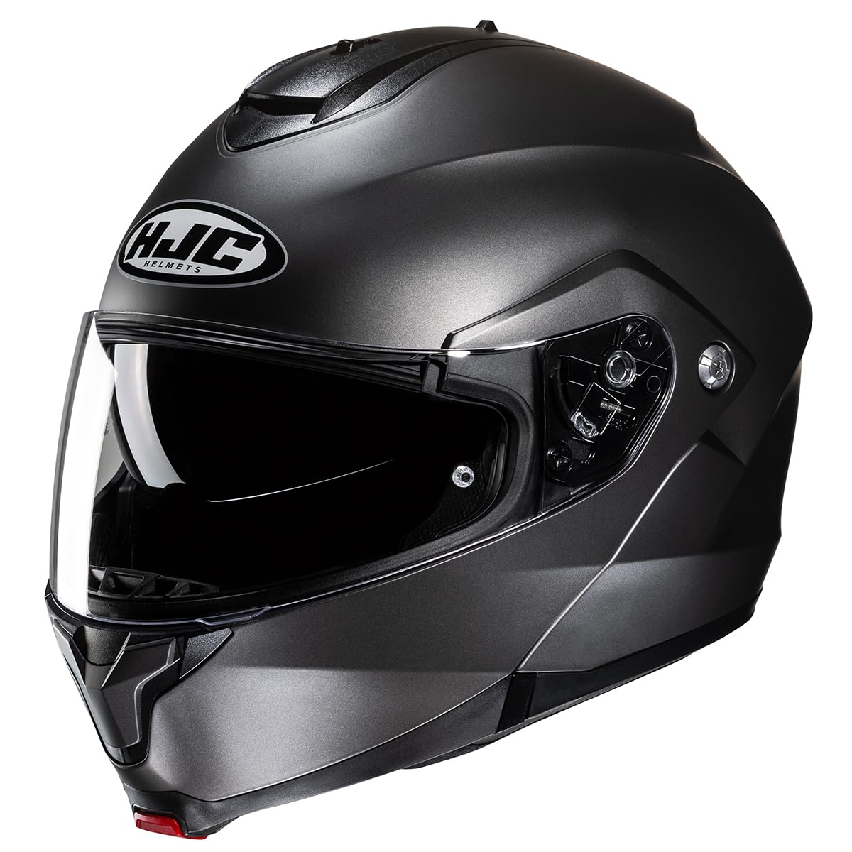 HJC, Casco Moto Modulare C91N SOLID Semi Flat Titanium, M